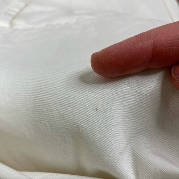 LOFT Outlet | Cream Original Ankle Pants Business Casual NWT Womens 14 - Picture 7 of 10